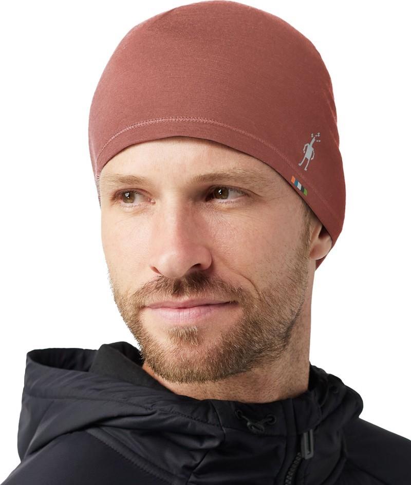 Merino Beanie - burnt sienna 1