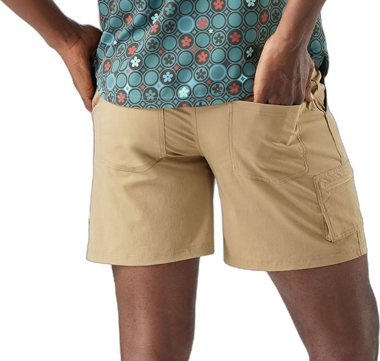 Merino Cargo Hike Shorts, 7" Inseam - Mens - black 1
