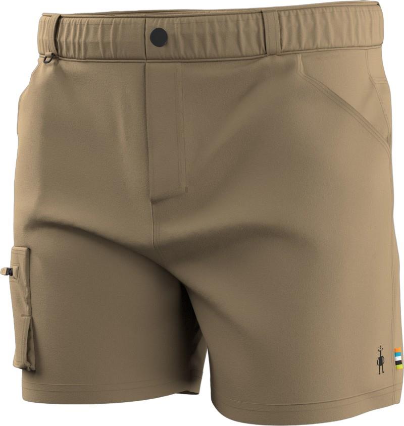 Merino Cargo Hike Shorts, 7" Inseam - Mens - khaki 1