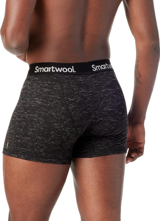 Merino Hemp Blend Boxer Brief - Mens - Black Heather 3