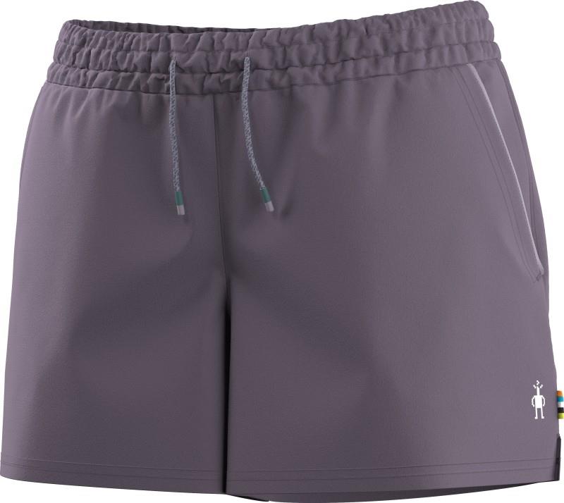 Merino Hike Shorts, 4" Inseam - Womens - purple storm 1
