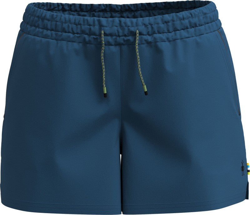 Merino Hike Shorts, 4" Inseam - Womens - twilight blue 1
