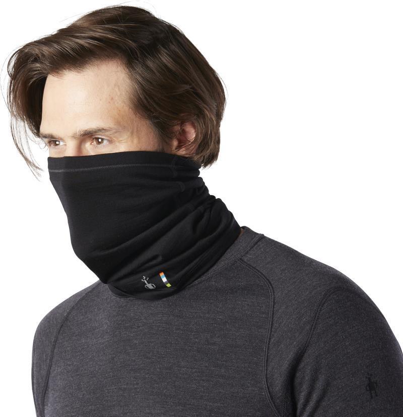 Merino Neck Gaiter - Black 2