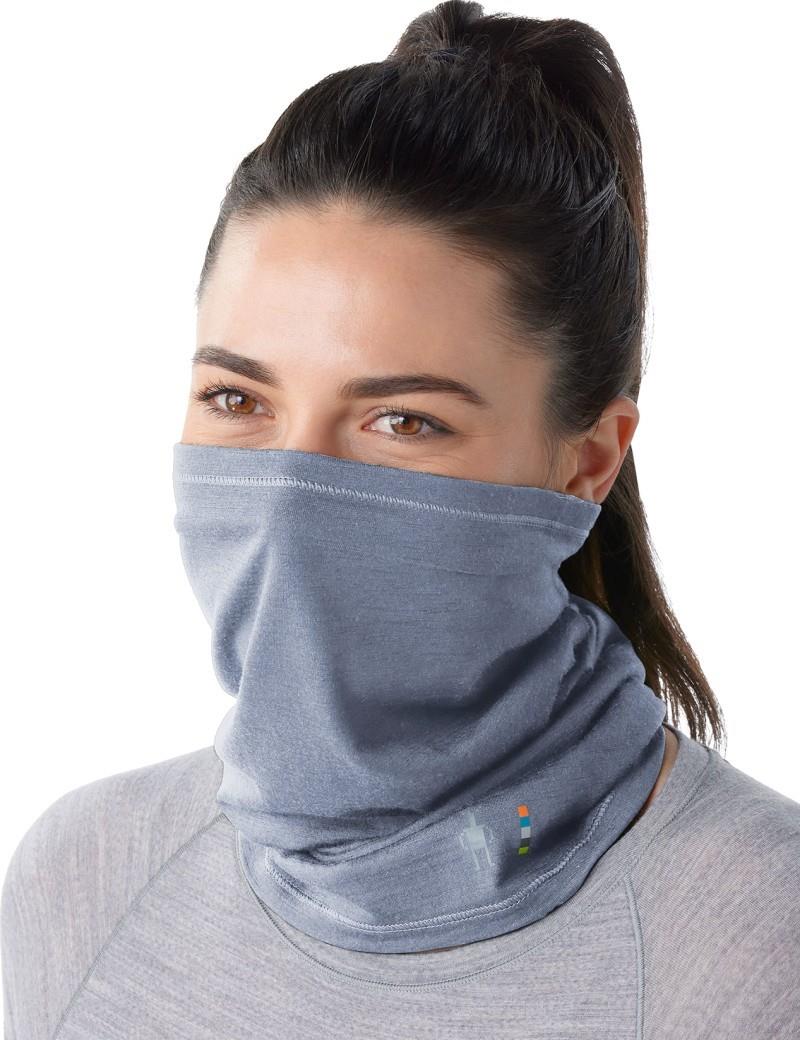 Merino Neck Gaiter - nightfall blue 1