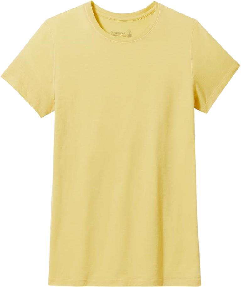 Merino Plant-Based Dye SS Tee - Womens - Canary 1