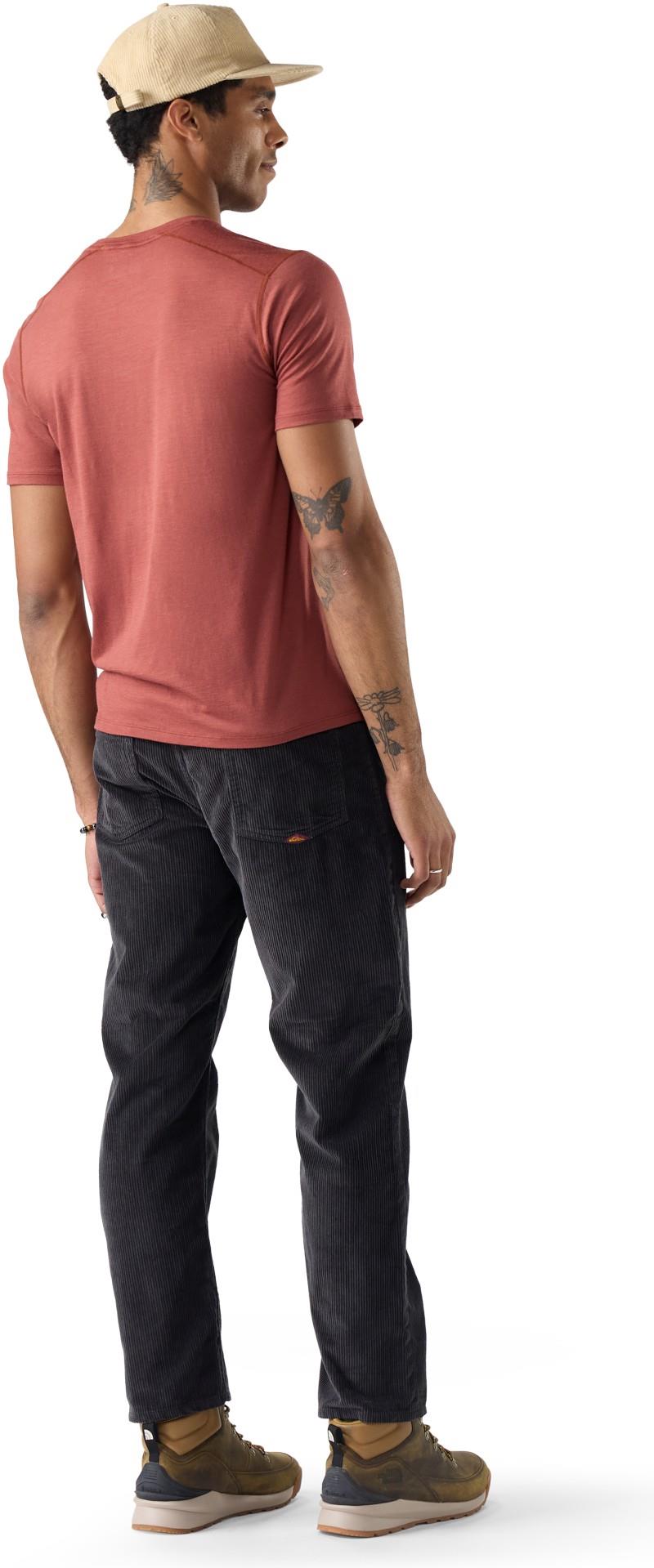 Merino SS Tee - Womens - burnt sienna 1