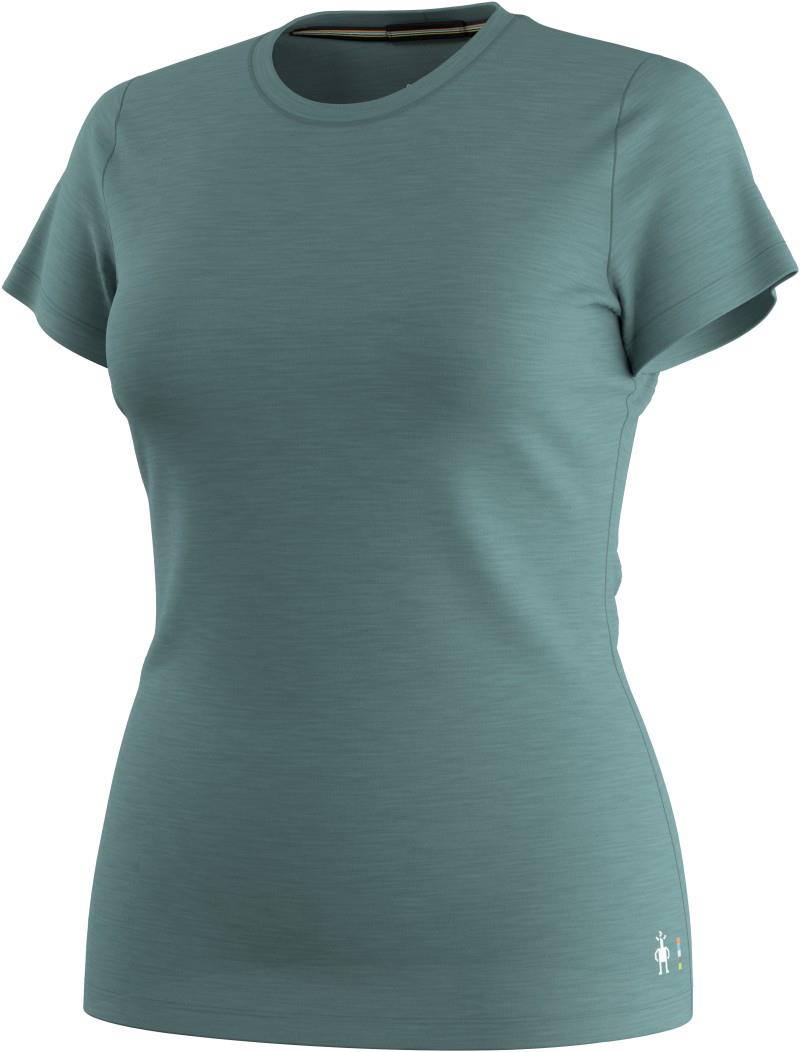 Merino SS Tee - Womens - dusty teal 1