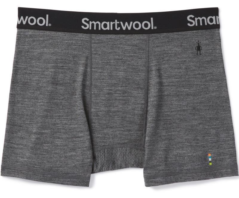 Merino Sport (150) Boxer Brief - Mens - medium gray heather 1