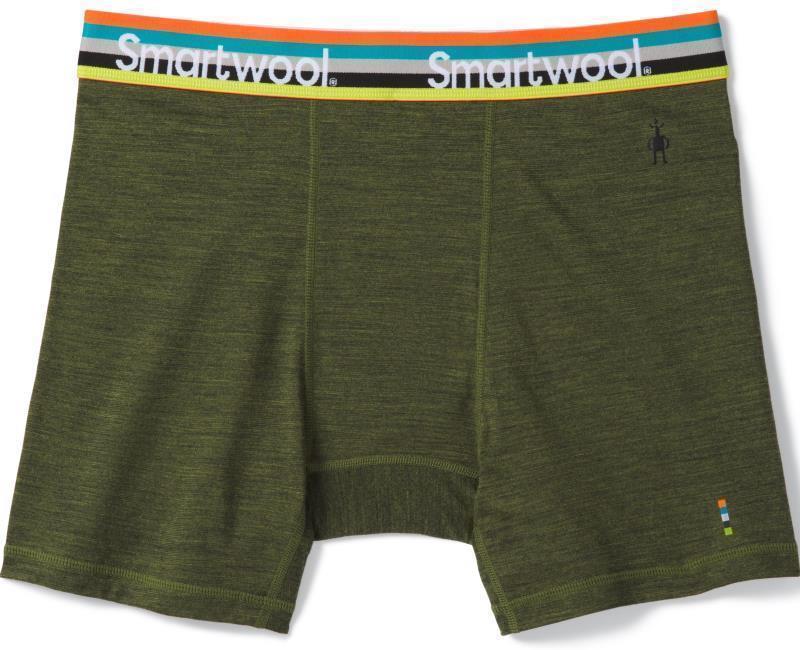 Merino Sport (150) Boxer Brief - Mens - moss green heather 1
