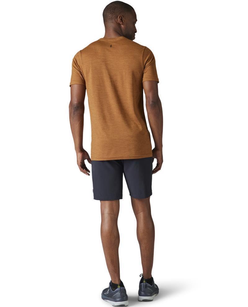 Merino Sport 150 By The Horns Graphic Tee - Mens - acorn heather 1