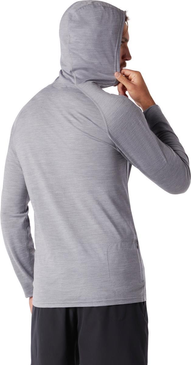 Merino Sport 150 Hoodie - Mens - light gray heather 1