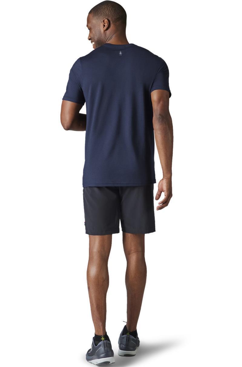 Merino Sport 150 Ice Axe Descent Graphic Tee - Mens - Deep Navy 3