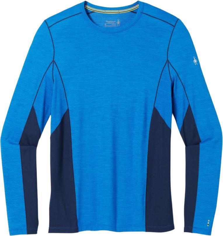 Merino Sport (150) LS Crew - Mens - Laguna Blue / Deep Navy 1