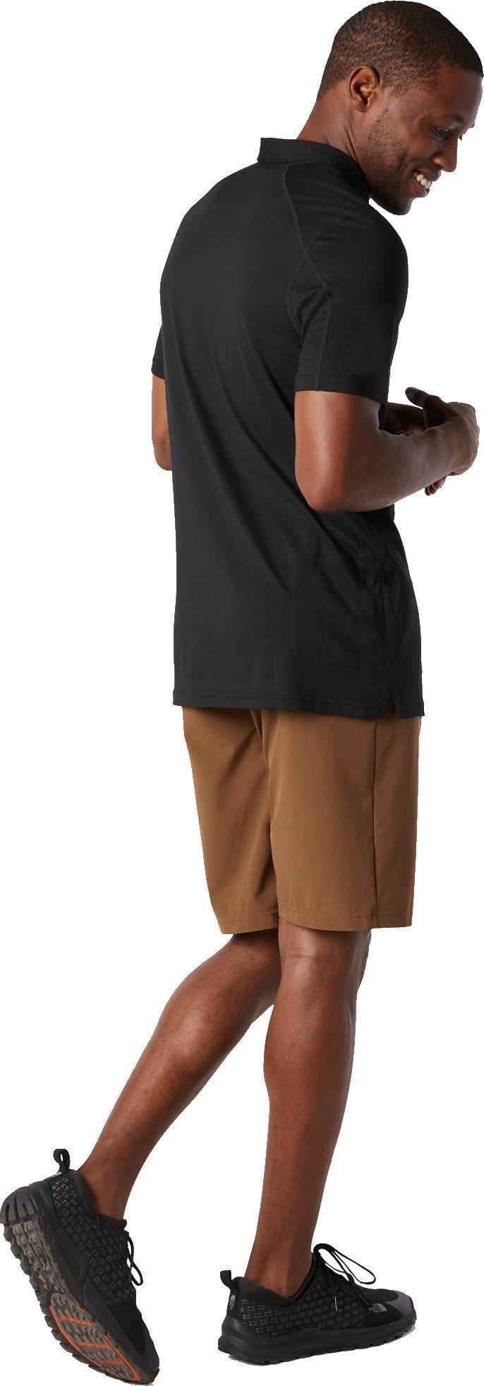 Merino Sport 150 Polo - Mens - Black 3