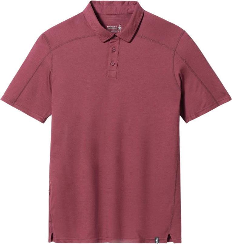 Merino Sport 150 Polo - Mens - Black Cherry 1