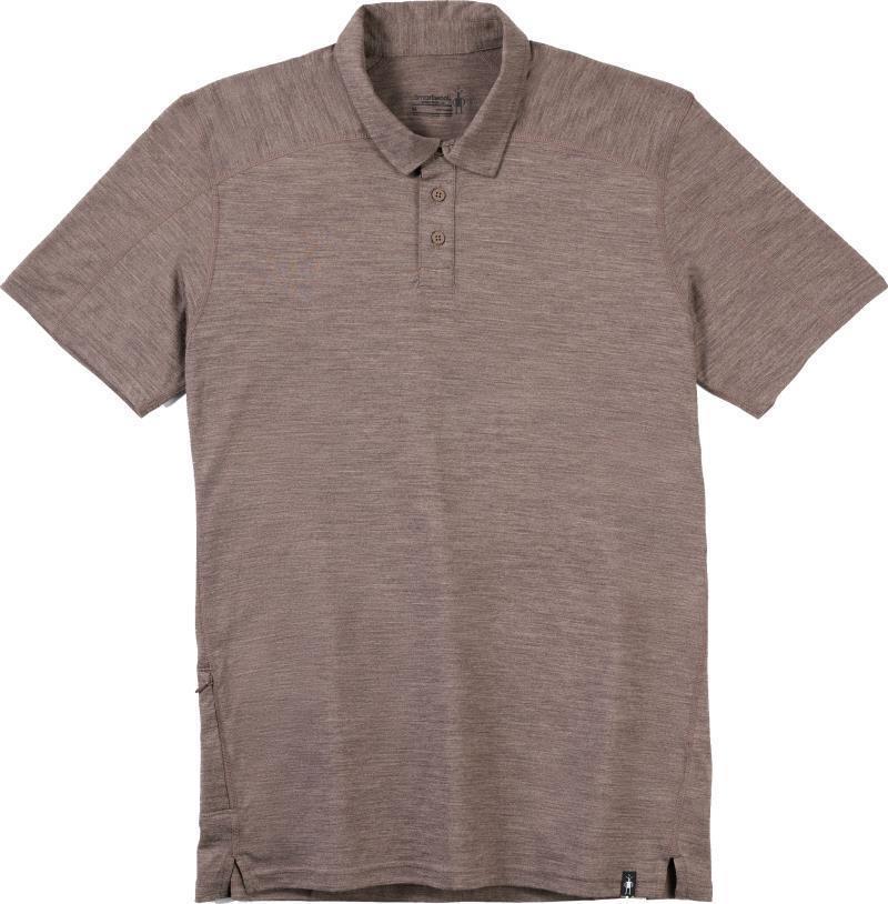 Merino Sport 150 Polo - Mens - Flint Heather 1