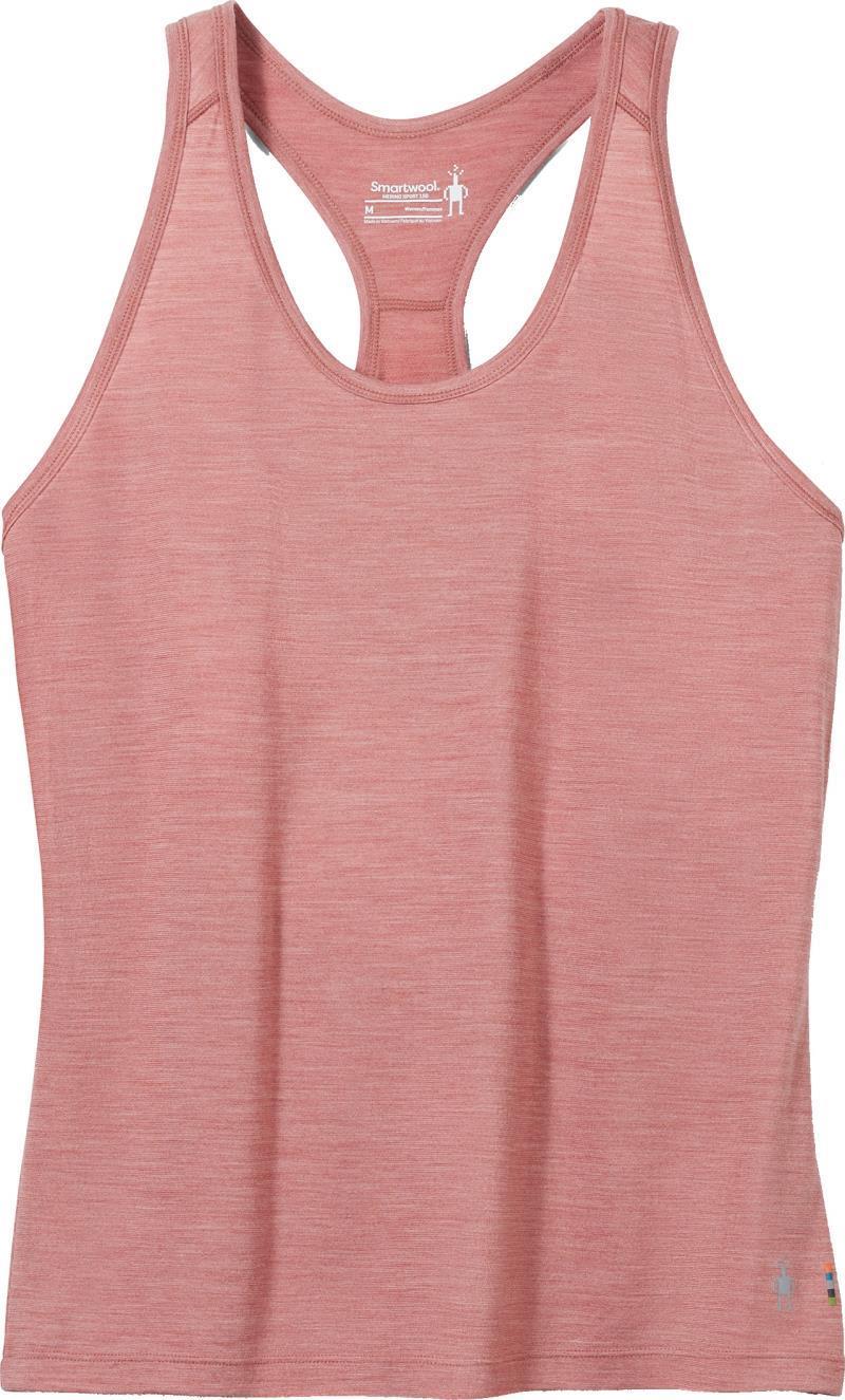 Merino Sport 150 Tank - Womens - Light Mahogany Heather 1