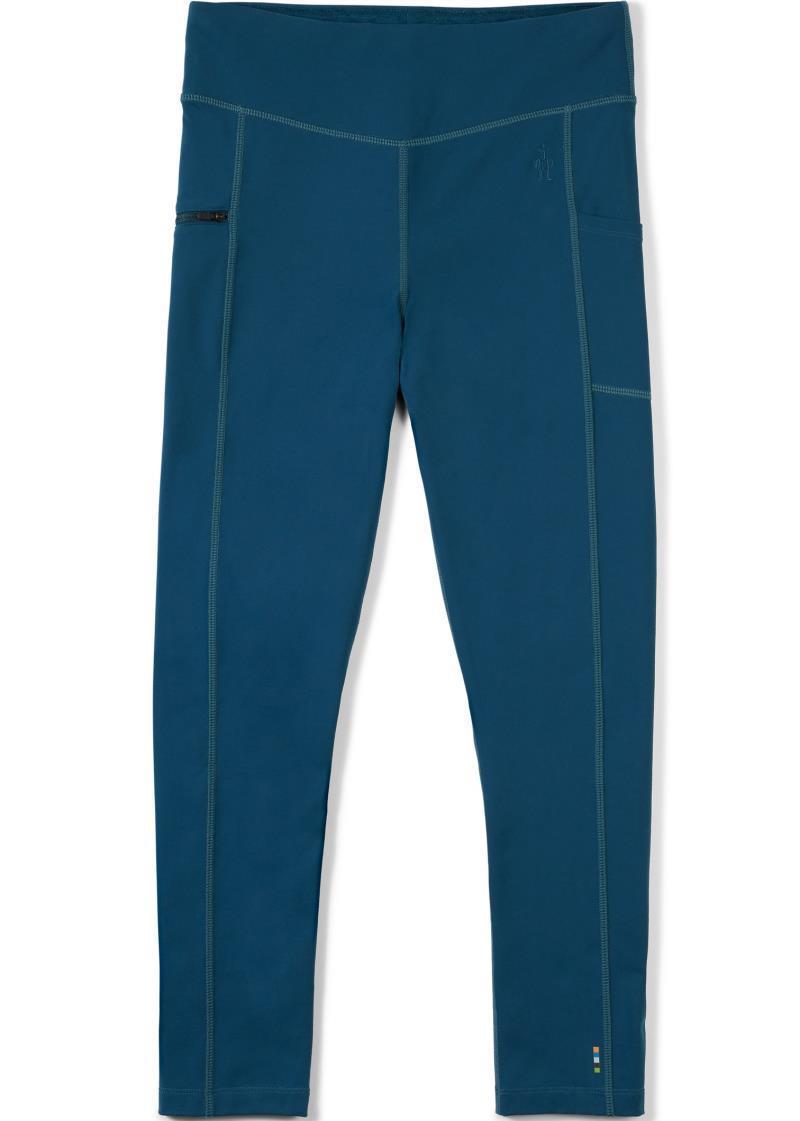 Merino Sport 7/8 Leggings - Womens - Twilight Blue 1