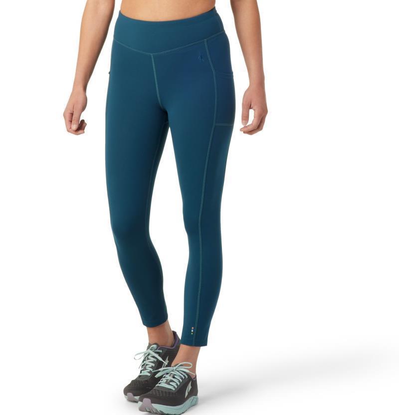 Merino Sport 7/8 Leggings - Womens - Twilight Blue 2