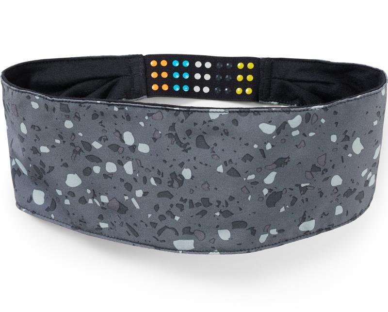 Merino Sport Headband - Black Composite Print 1
