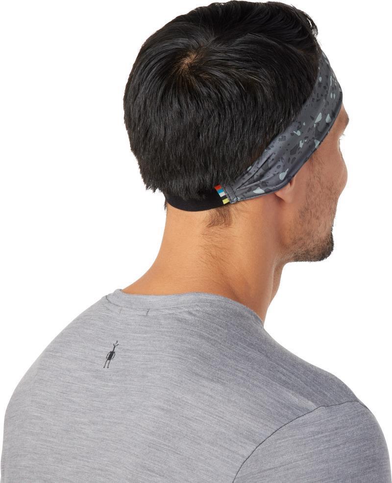 Merino Sport Headband - Black Composite Print 4