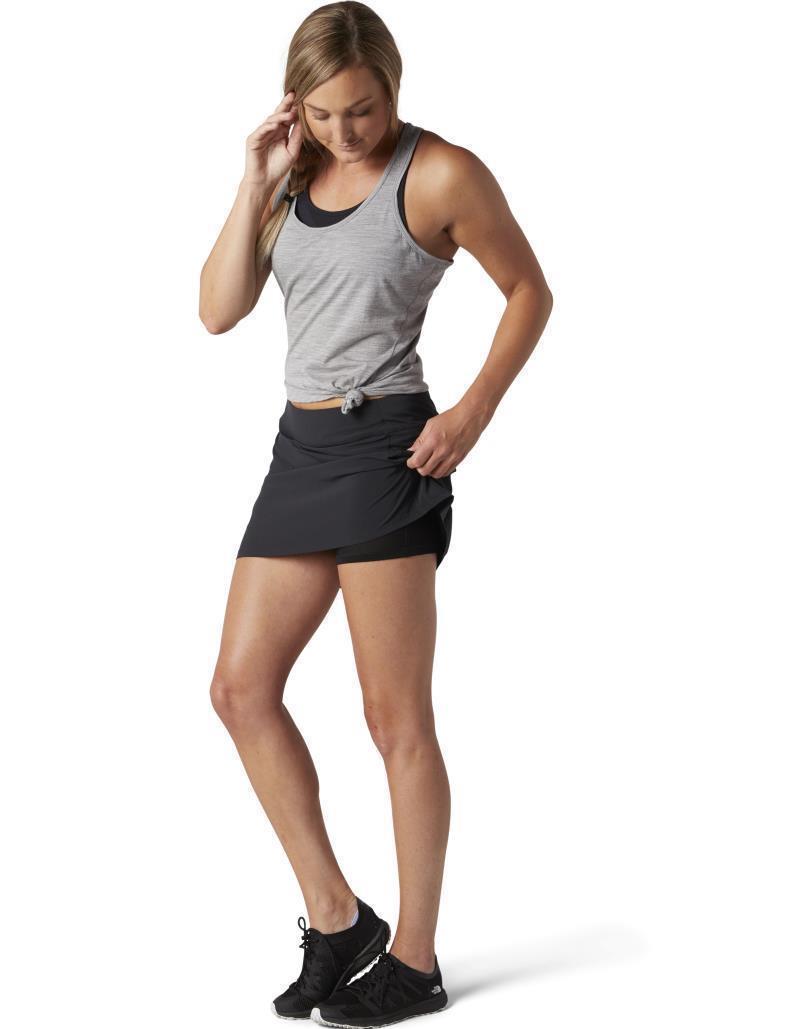 Merino Sport Lined Skirt - Black 2