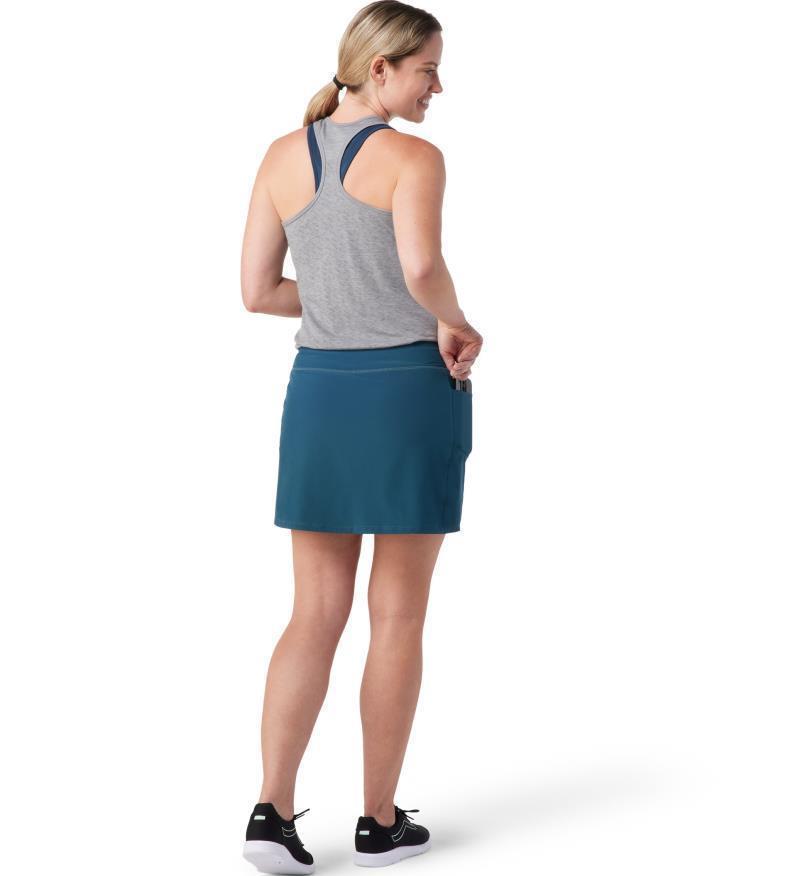 Merino Sport Lined Skirt - Twilight Blue 3