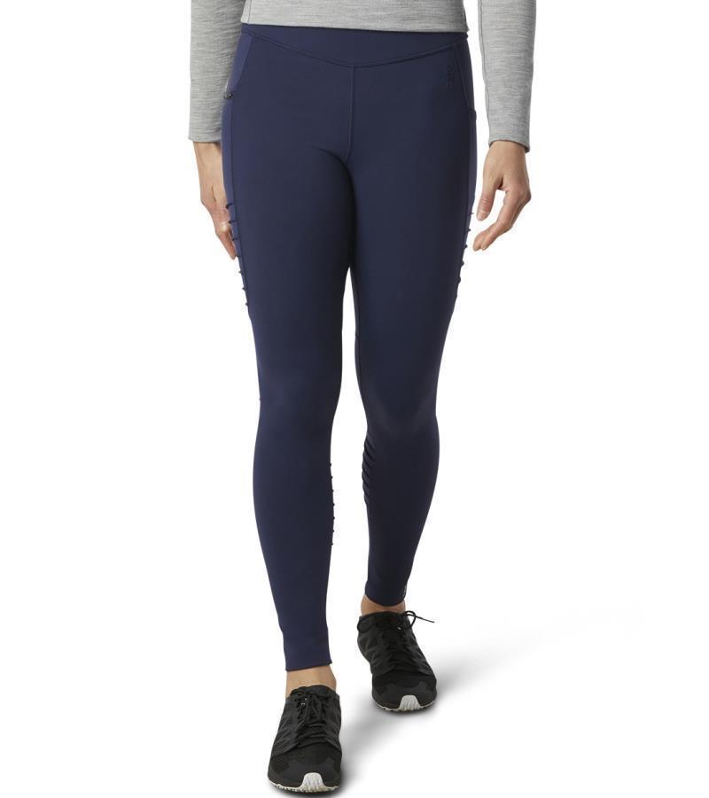 Merino Sport Moto Leggings - Womens - deep navy 1