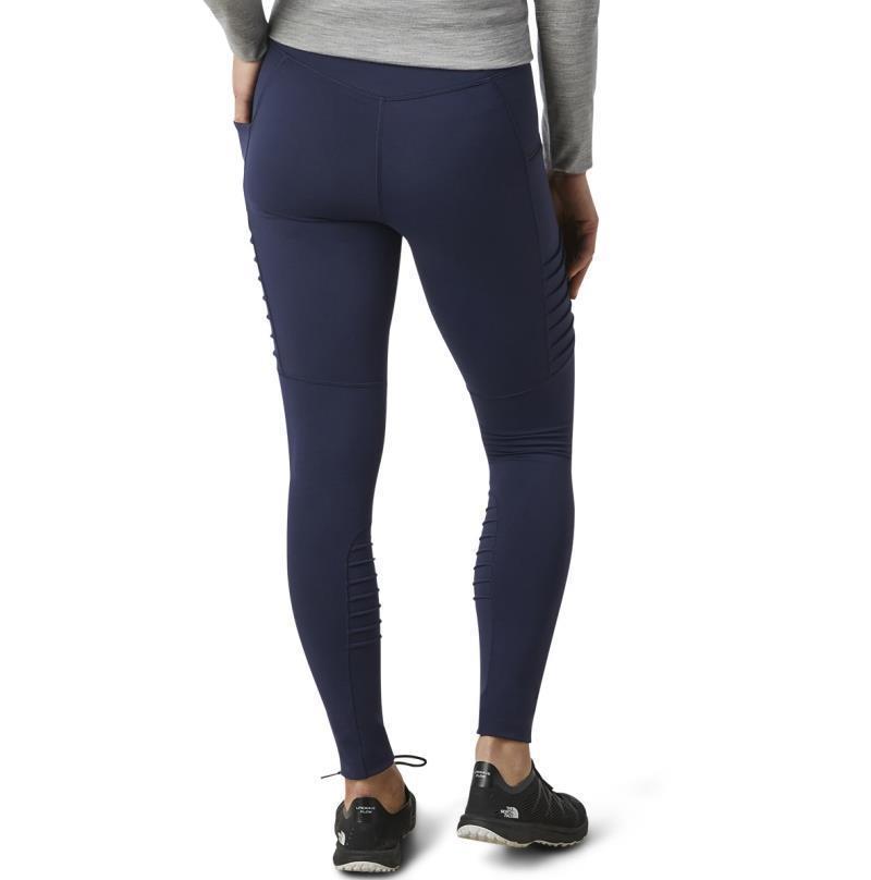Merino Sport Moto Leggings - Womens - deep navy 1
