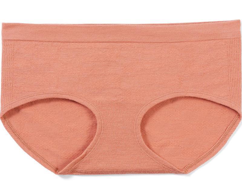 Merino Sport Seamless Hipster - Womens - Light Mahogany 1