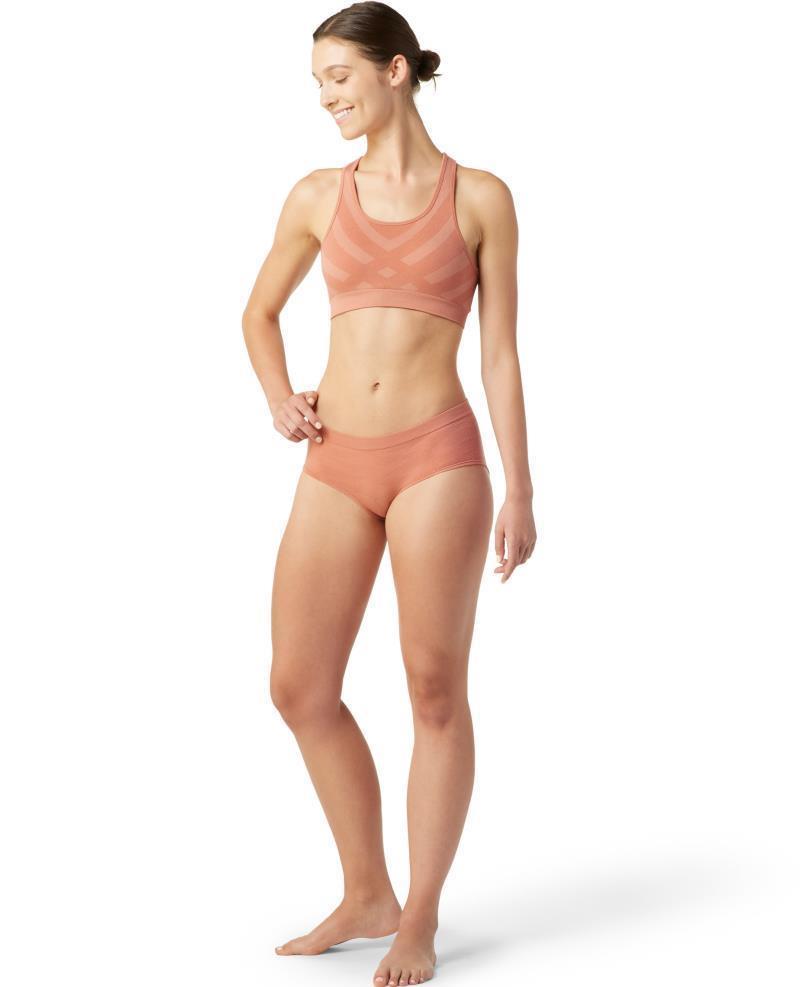 Merino Sport Seamless Hipster - Womens - Light Mahogany 2
