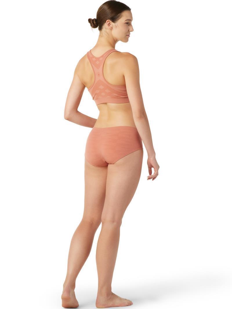 Merino Sport Seamless Hipster - Womens - Light Mahogany 3