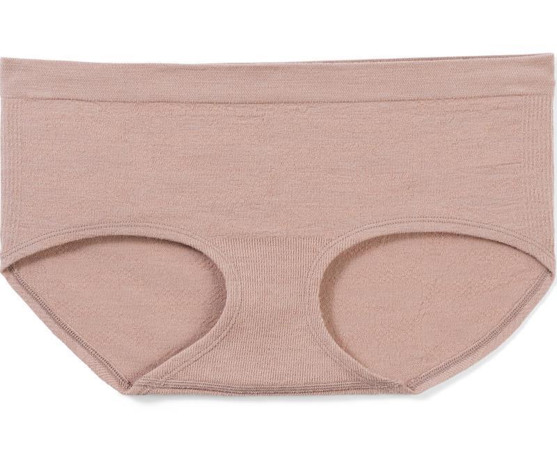 Merino Sport Seamless Hipster - Womens - Sandstone 1