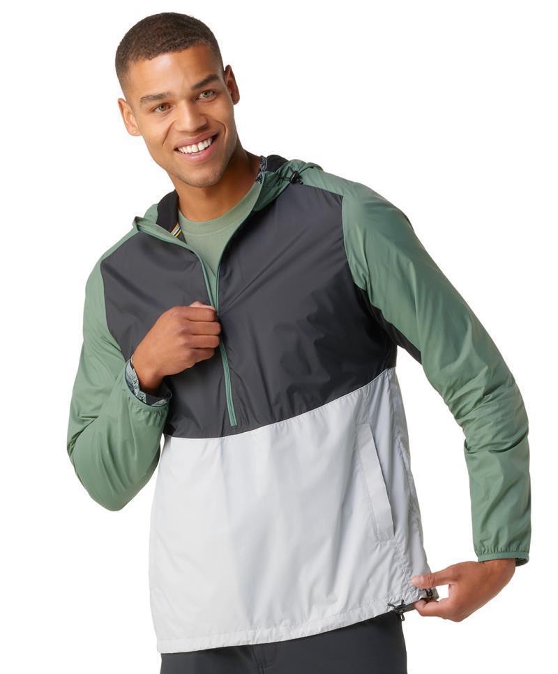 Merino Sport Ultralite Anorak - Mens - Sage 2