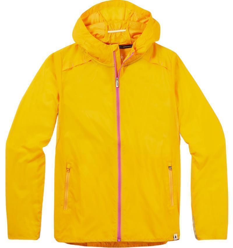 Merino Sport Ultralite Hoodie Jacket - Womens - Mango Sorbet 1