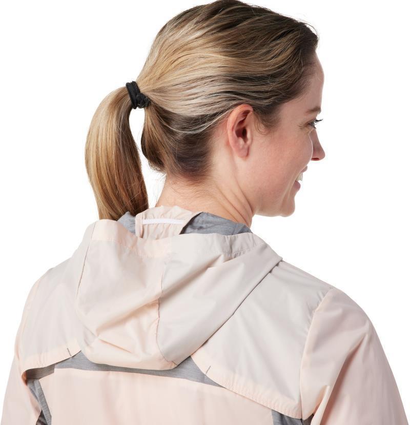 Merino Sport Ultralite Hoodie Jacket - Womens - Peach Whip 4