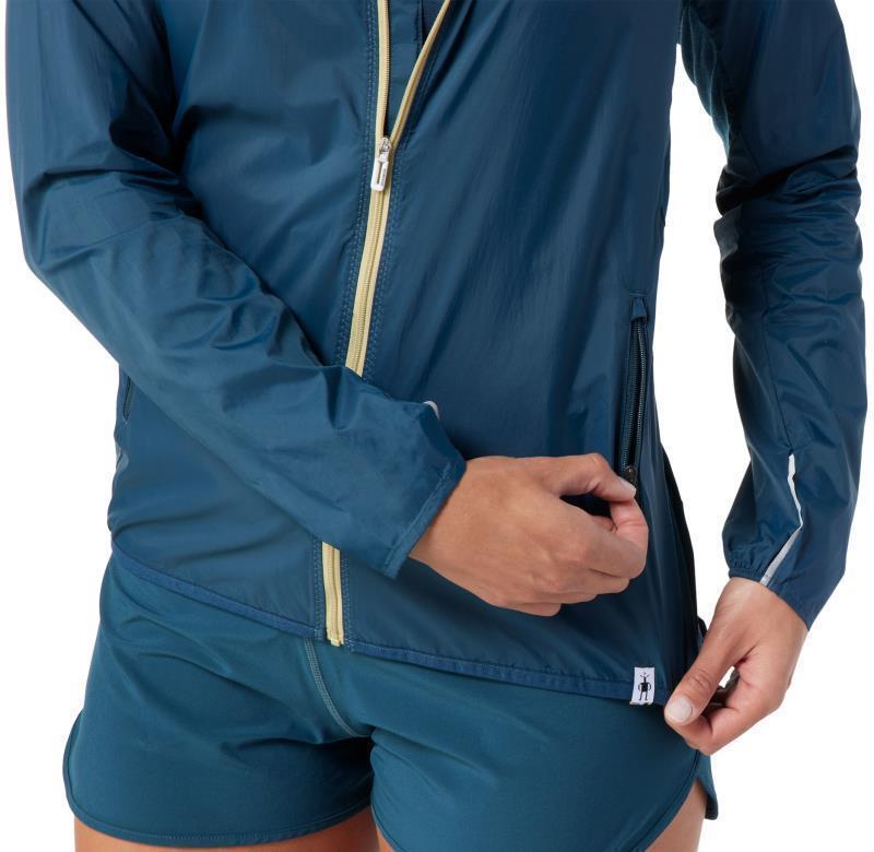 Merino Sport Ultralite Hoodie Jacket - Womens - Twilight Blue 4
