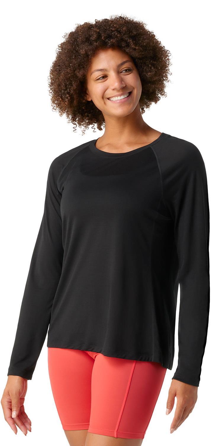 Merino Sport Ultralite LS - Womens - Black 2