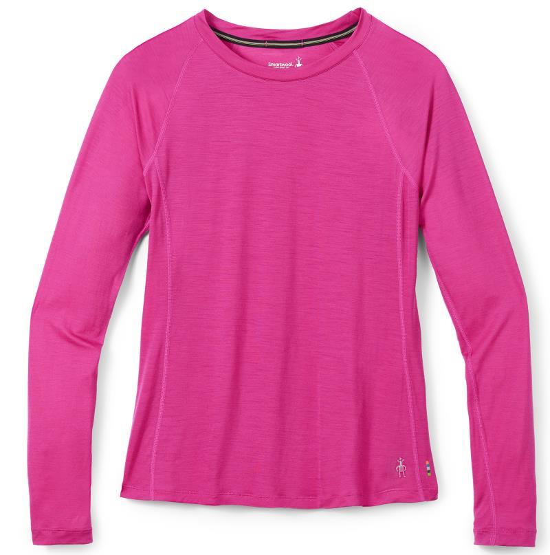Merino Sport Ultralite LS - Womens - Festive Fuchsia 1