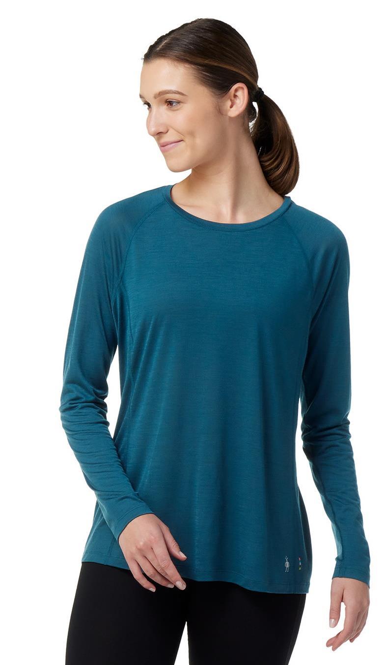 Merino Sport Ultralite LS - Womens - Twilight Blue 2