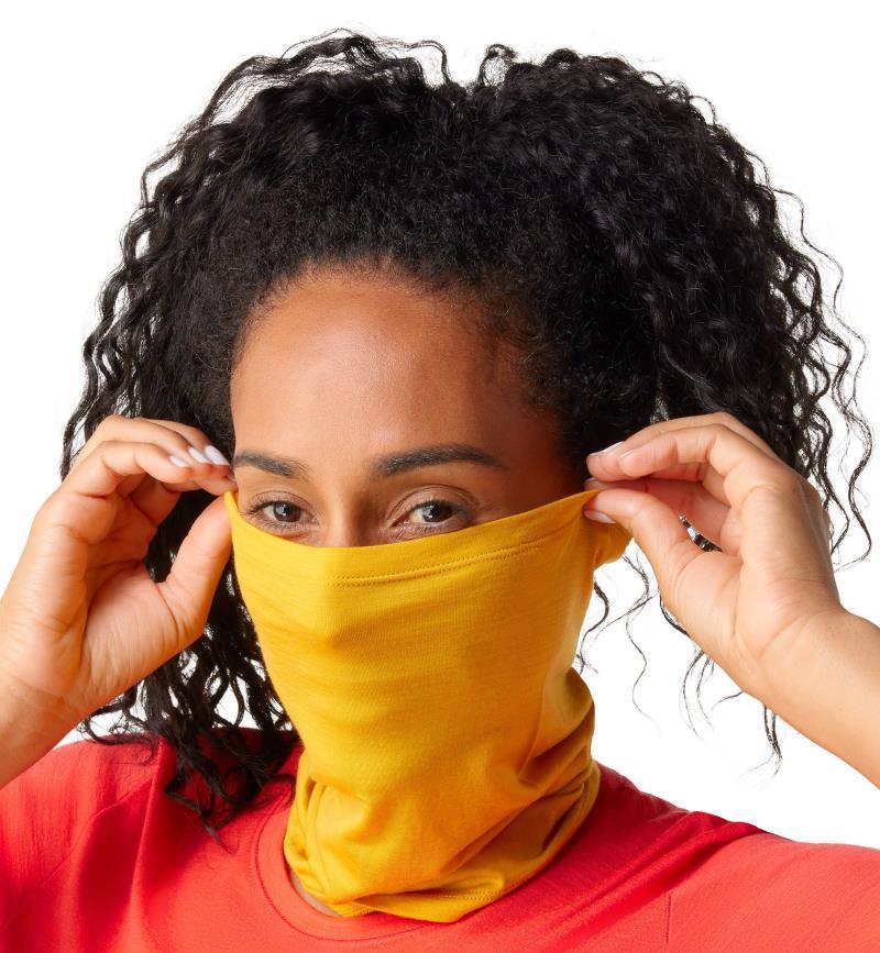 Merino Sport Ultralite Neck Gaiter - Honey Gold 2