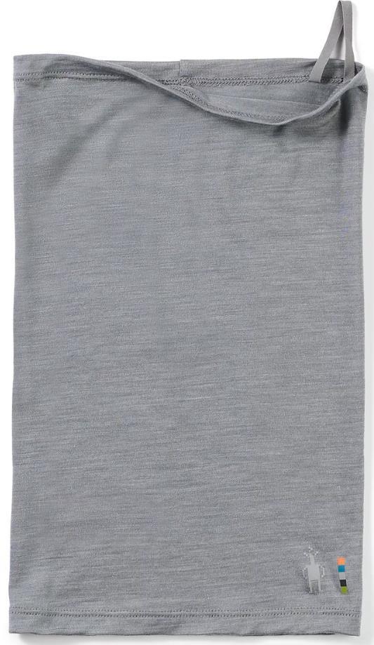 Merino Sport Ultralite Neck Gaiter - Light Gray Heather 1