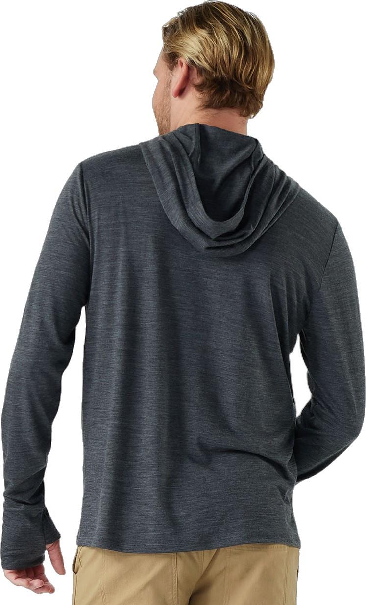 Merino Sun Hoodie - Mens - iron heather 1