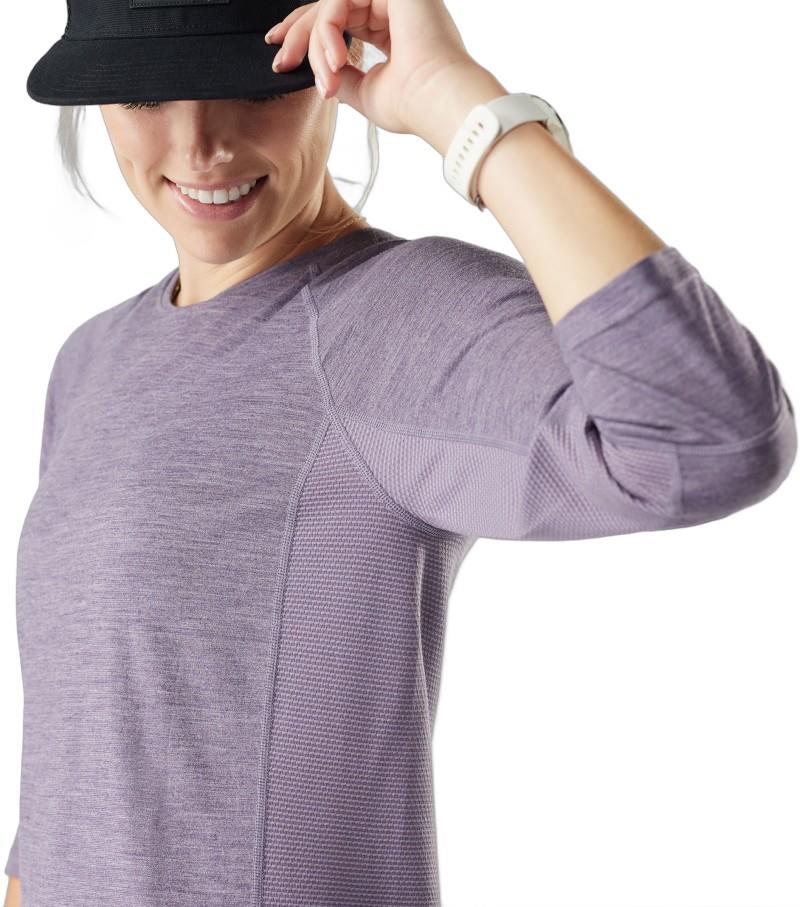 Mountain Bike 3/4 Sleeve Jersey - Womens - purple storm heather 1