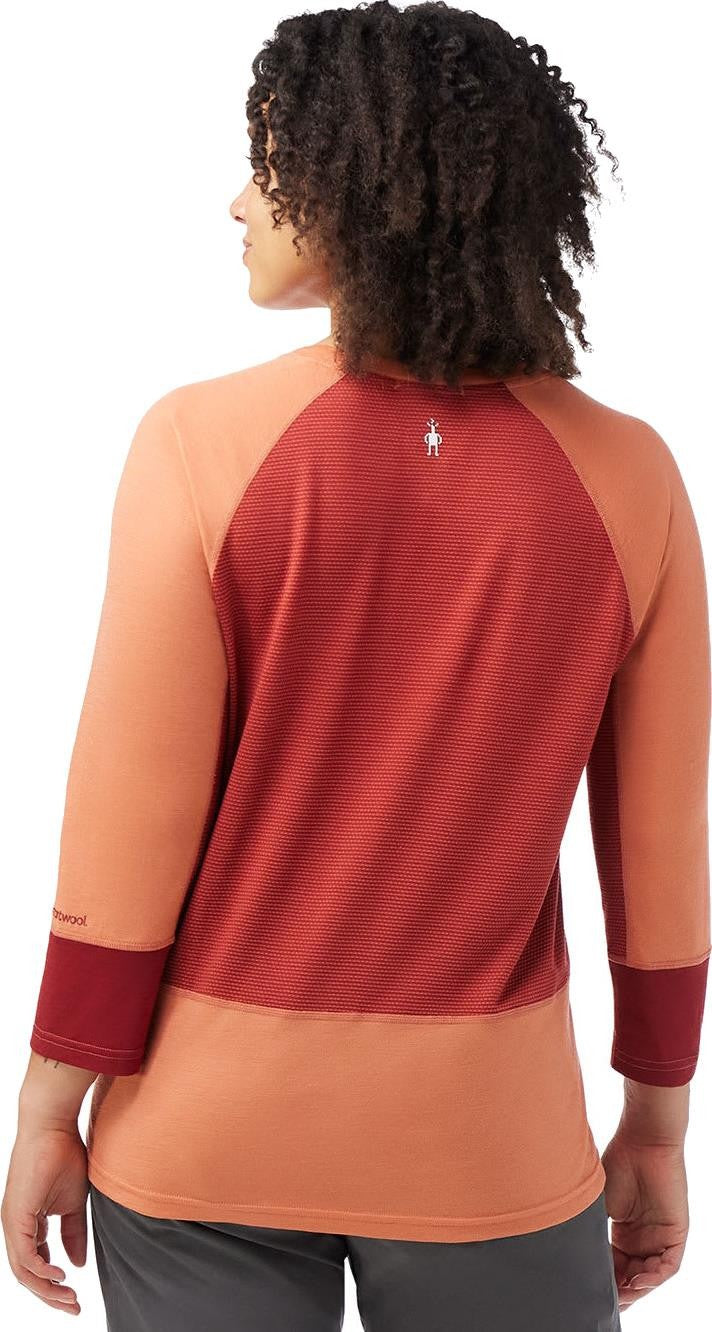 Mountain Bike 3/4 Sleeve Jersey - Womens - terracotta 1