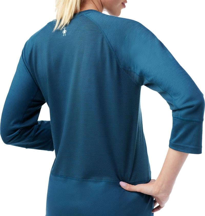 Mountain Bike 3/4 Sleeve Jersey - Womens - twilight blue 1