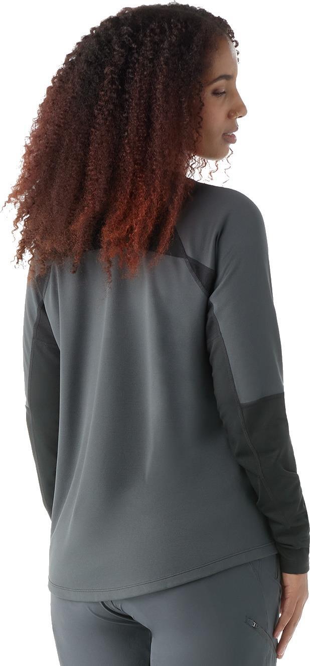 Mountain Bike LS Jersey - Womens - Black / Charcoal 2