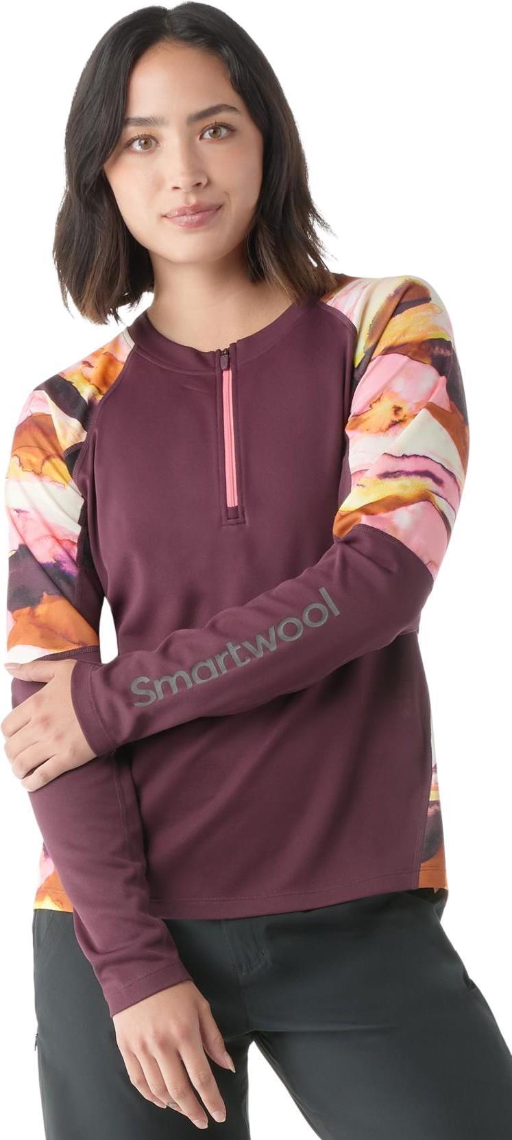Mountain Bike LS Jersey - Womens - Eggplant 1
