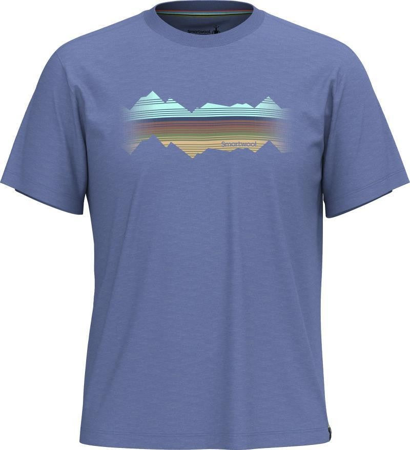 Mountain Horizon Graphic SS Tee - Unisex - nightfall blue 1