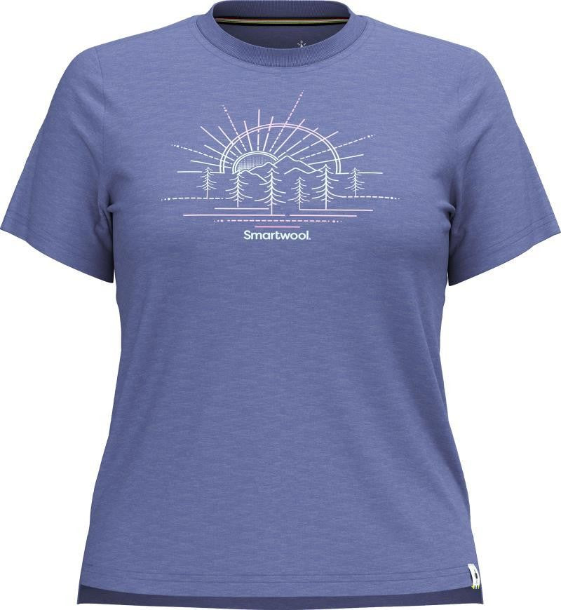 Mountain Sol SS Graphic Tee - Womens - nightfall blue 1